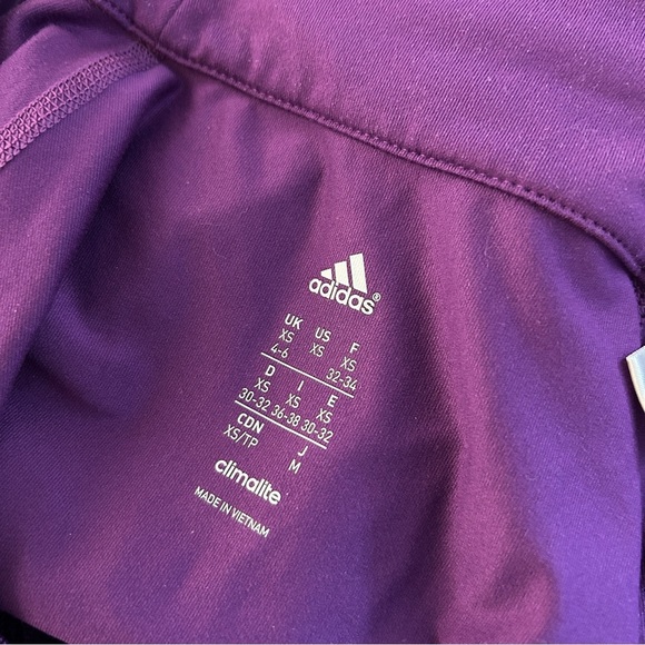 ❤️ Adidas Women's Violet Long Sleeve Tee XS - Picture 5 of 9